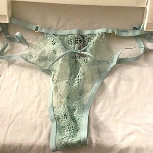 Victoria’s Secret Robins Egg Blue Thong